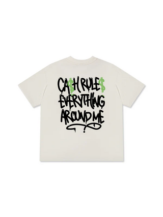 Áo Thun Relaxed Fit Money Cash Rules Everything