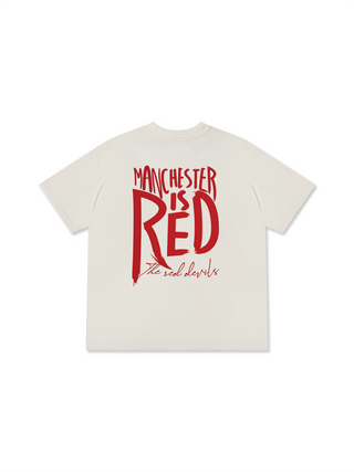 Áo Thun Relaxed Fit Soccer Manchester is Blue