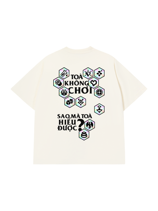 Áo Thun Relaxed Fit Toà Sao Hiểu Được