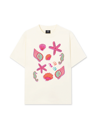 Áo Thun Relaxed Fit Summer Vibes Sea Life