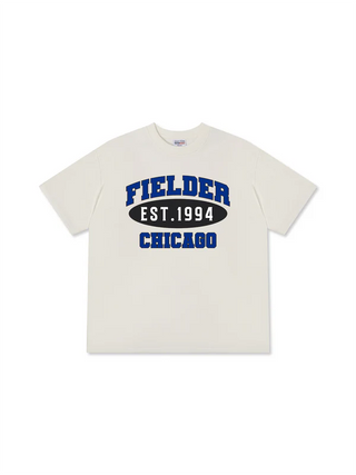 Áo Thun Relaxed Fit Baseball Fielder Chicago
