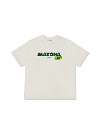 Áo Thun Relaxed Fit Daily Cup Matcha Club