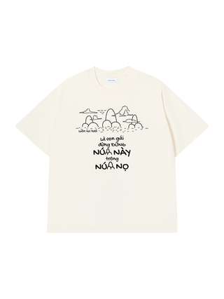 Áo Thun Relaxed Fit Đứng Núi Này Trông Núi Nọ 2