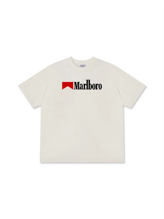 Áo Thun Relaxed Fit  Marlboro Typo Logo