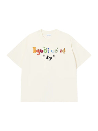 Áo Thun Relaxed Fit Người Có Vợ