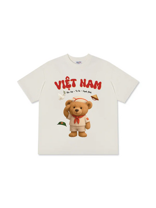 Áo Thun Relaxed Fit Việt Nam Teddy