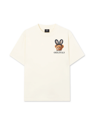 Áo Thun Relaxed Fit Rabbit Bear Doll