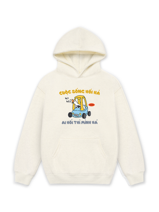 Meme Chú Vịt Cuộc Sống Hối Hả Hoodie