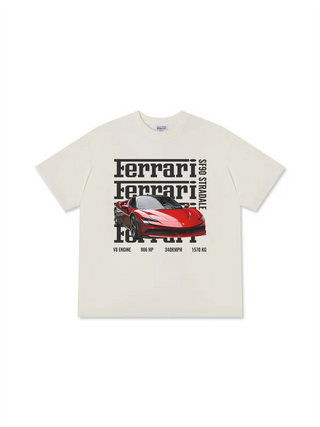 Áo Thun Relaxed Fit Ferrari SF90 Stradale
