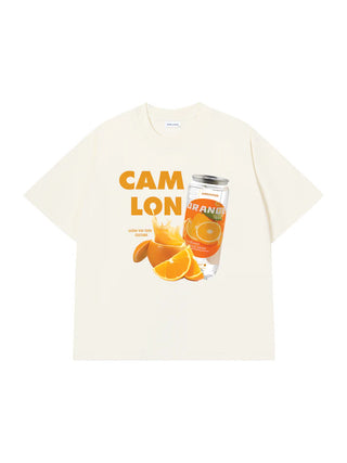 Áo Thun Relaxed Fit Cam Lon