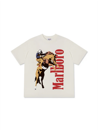 Áo Thun Relaxed Fit  Marlboro Cowboy Saddle