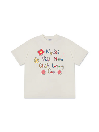 Áo Thun Relaxed Fit Việt Nam Người Việt Nam Chất Lượng Cao