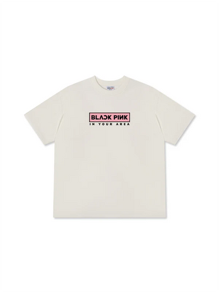 Áo Thun Relaxed Fit Idols Black Pink Rosé