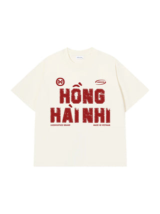 Áo Thun Relaxed Fit Hồng Hài Nhi