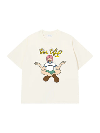 Áo Thun Relaxed Fit Tụ Tập