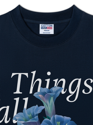 Áo Thun Relaxed Fit Floral Things Fall Apart