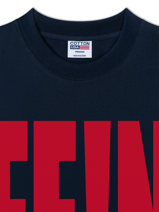 Áo Thun Relaxed Fit  Rapper Travis Scott Fein Typo