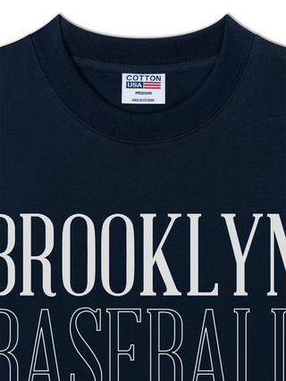 Áo Thun Relaxed Fit City Baseball Basic Brooklyn