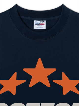 Áo Thun Relaxed Fit USA Fliction Star