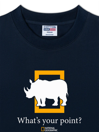 Áo Thun Relaxed Fit Wild Life What's Your Point