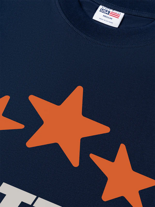 Áo Thun Relaxed Fit USA Fliction Star