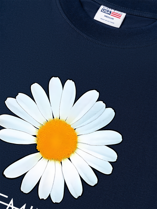 Áo Thun Relaxed Fit Floral Peace Minusone