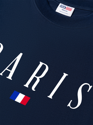 Áo Thun Relaxed Fit Paris Minimalist