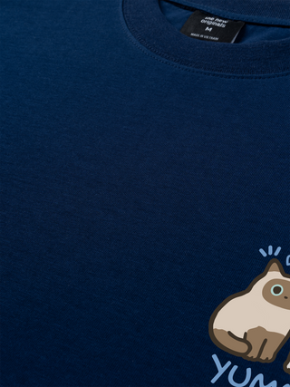 Áo Thun Relaxed Fit Yummy Luv Cat Couple