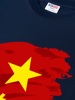 Áo Thun Relaxed Fit Cờ Việt Nam