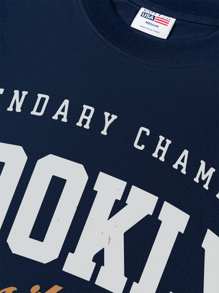 Áo Thun Relaxed Fit City Brooklyn Varsity Club