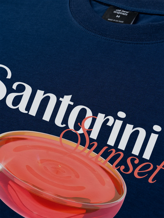 Áo Thun Relaxed Fit Fresh Santorini Sunset