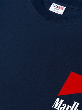 Áo Thun Relaxed Fit City Marlboro Basic Logo