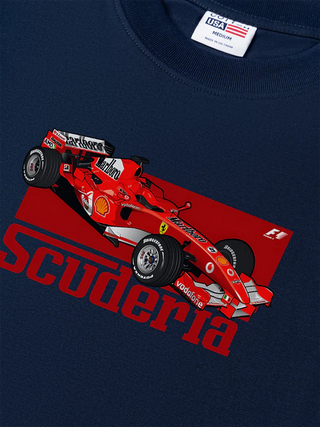 Áo Thun Relaxed Fit Ferrari Scuderia Race