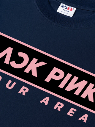 Áo Thun Relaxed Fit Idols Black Pink Lisa