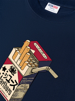 Áo Thun Relaxed Fit Marlboro 2D Class A Cigarettes