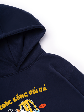 Meme Chú Vịt Cuộc Sống Hối Hả Hoodie