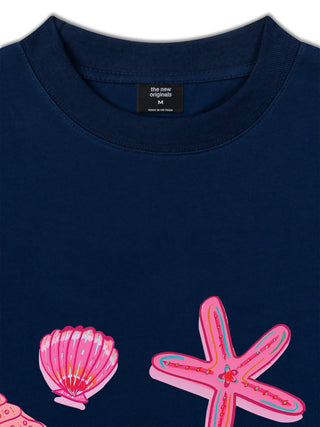 Áo Thun Relaxed Fit Summer Vibes Sea Life