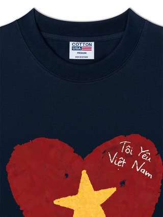 Áo Thun Relaxed Fit Tôi Yêu Việt Nam
