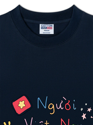 Áo Thun Relaxed Fit Việt Nam Người Việt Nam Chất Lượng Cao