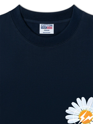 Áo Thun Relaxed Fit  Floral Design For Vip Daisy Flower 2