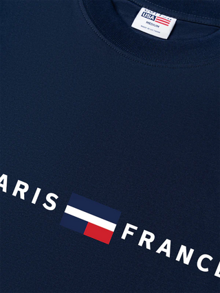 Áo Thun Relaxed Fit City Paris France