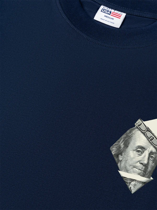Áo Thun Relaxed Fit  Money Origami Hustle