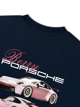 Áo Thun Relaxed Fit Porsche Berry Porsche