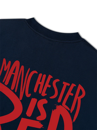 Áo Thun Relaxed Fit Soccer Manchester is Red