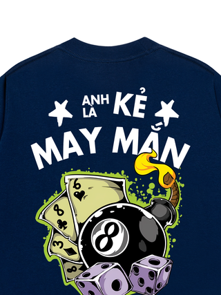 Áo Thun Relaxed Fit Anh Là Kẻ May Mắn