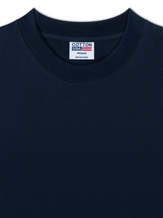 Áo Thun Relaxed Fit Soccer Manchester is Blue