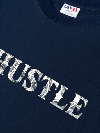 Áo Thun Relaxed Fit  Money Background Hustle