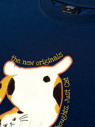 Áo Thun Relaxed Fit No Though Just Cat