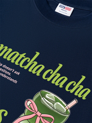 Áo Thun Relaxed Fit Daily Cup Matcha Understand