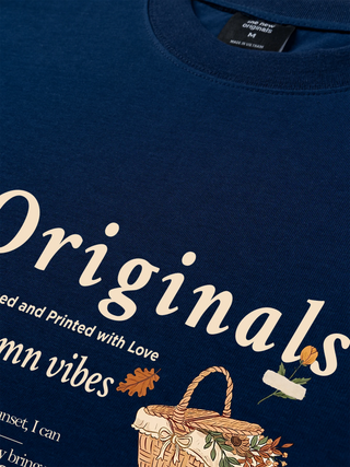 Áo Thun Relaxed Fit Autumn Vibes Originals Autumn